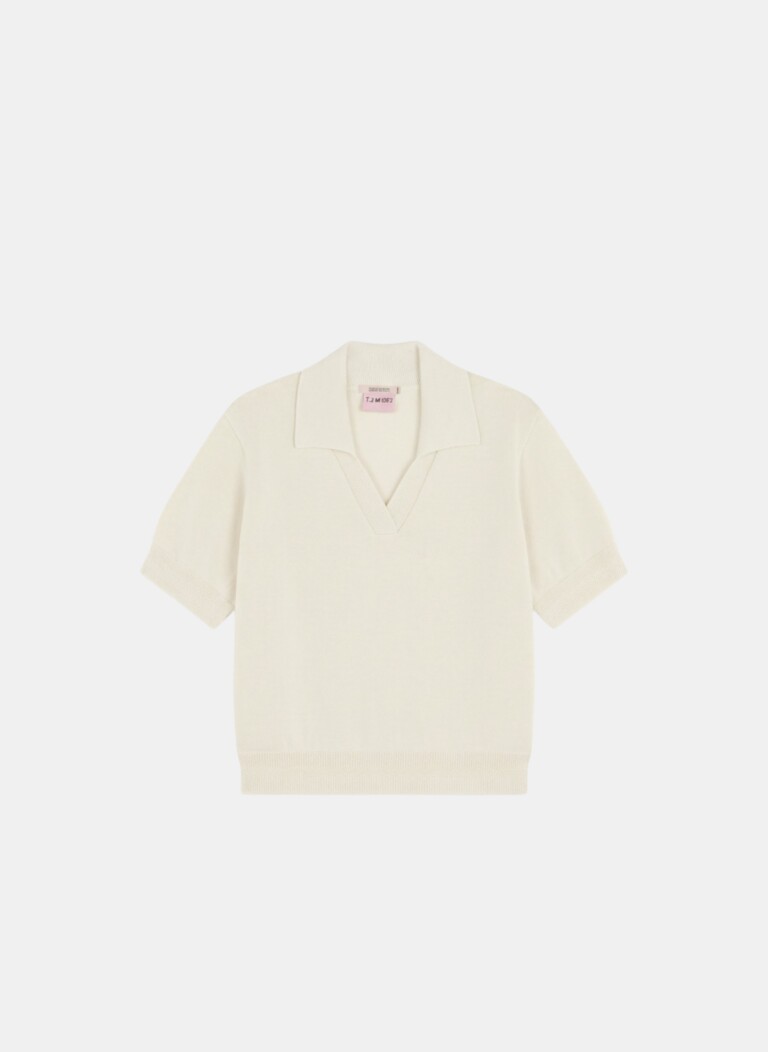 Tricots Jean Marc - Loucine Polo - Écru – L