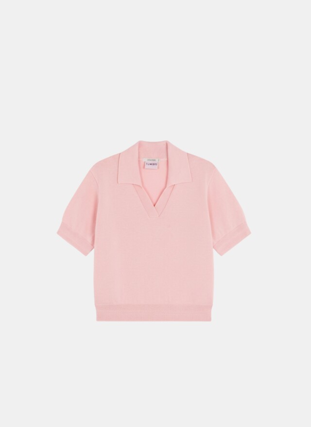 Tricots Jean Marc - Polo Loucine - Rose