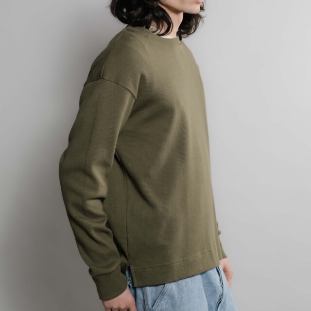 Nitto Knitwear - Vahé manches longues - Kaki