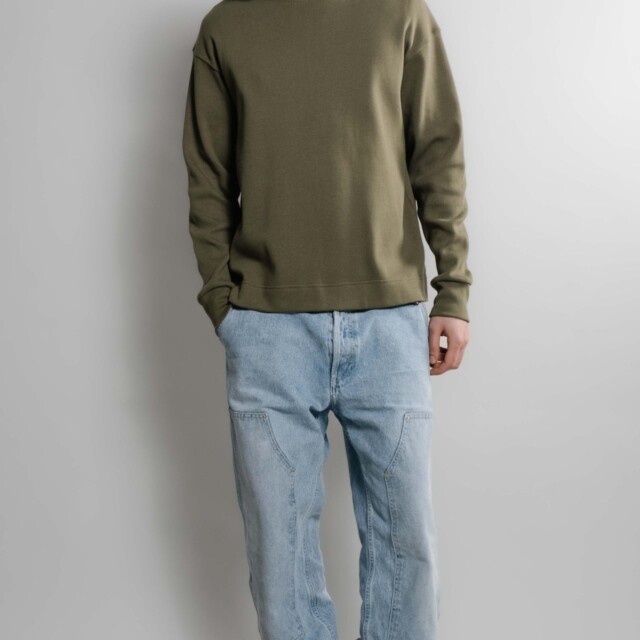 Nitto Knitwear - Vahé manches longues - Kaki