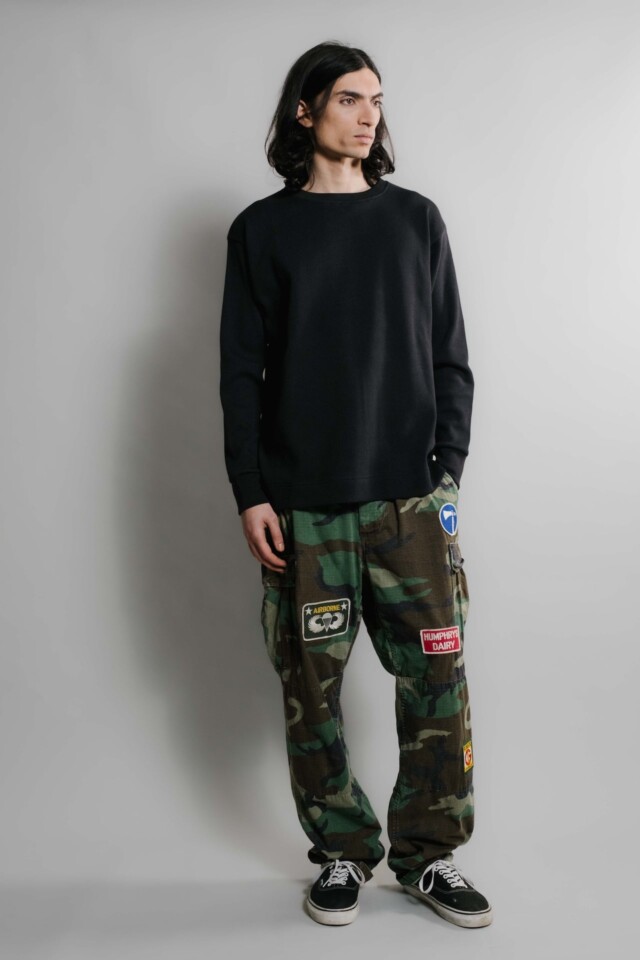 Nitto Knitwear - Vahé manches longues - Noir