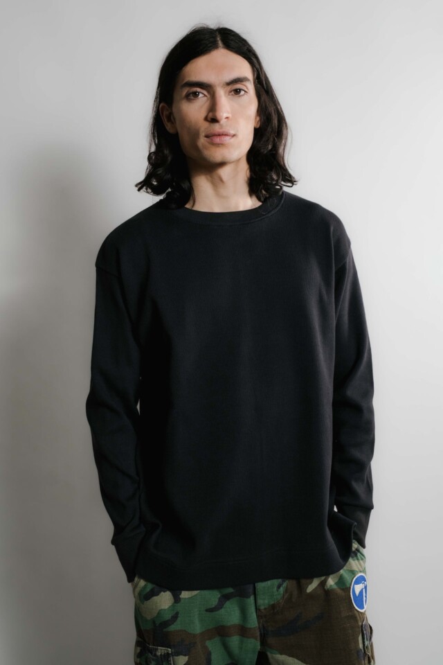 Nitto Knitwear - Vahé manches longues – Noir