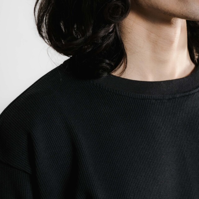 Nitto Knitwear - Vahé manches longues - Noir