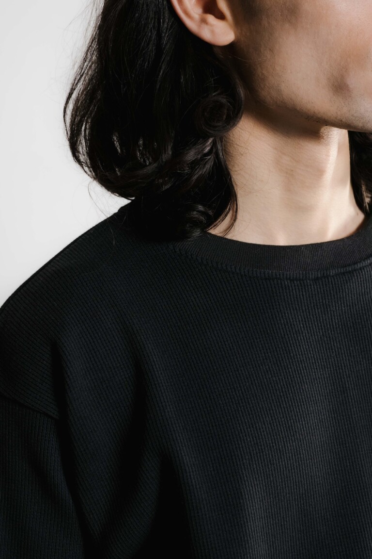 Nitto Knitwear - Vahé manches longues - Noir – XXL