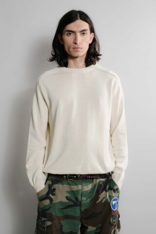 Pull Sevan Marteau – Naturel par la marque Nitto Knitwear Nitto Knitwear - Pull Sevan Marteau – Naturel