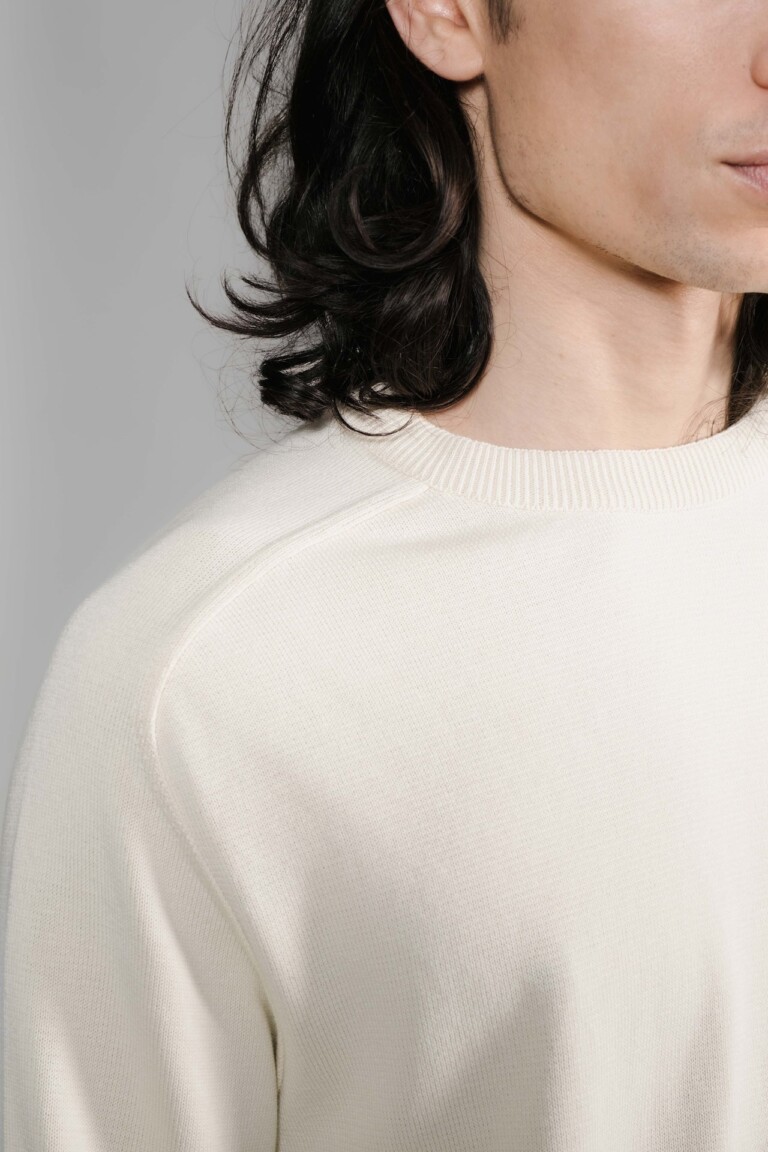 Nitto Knitwear - Pull Sevan Marteau - Naturel – L