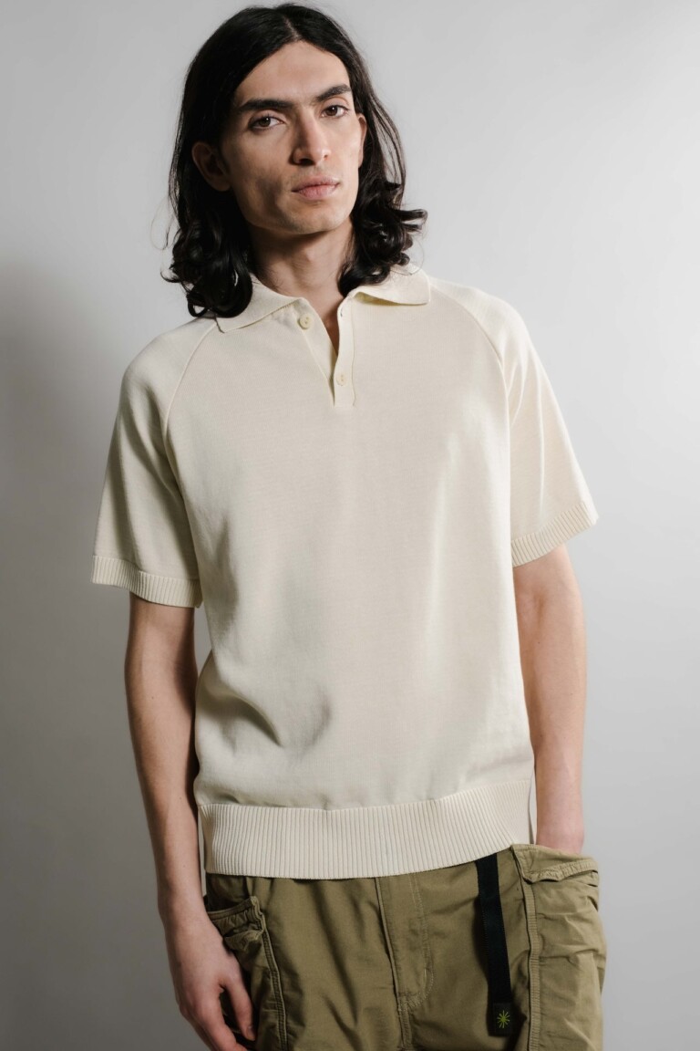 Nitto Knitwear - Sevan Polo - Naturel – XL