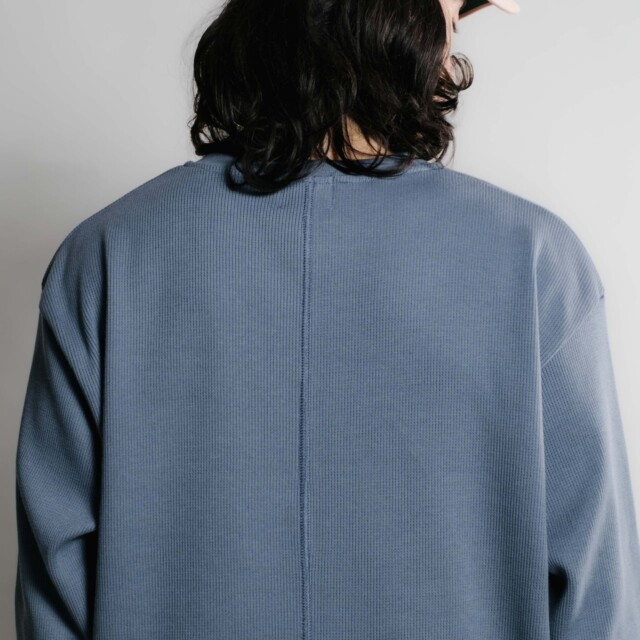 Nitto Knitwear - Vahé manches longues - Indigo