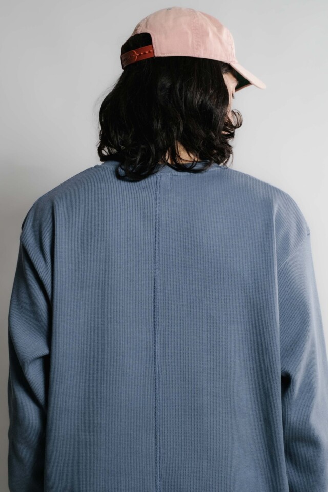 Nitto Knitwear - Vahé manches longues - Indigo