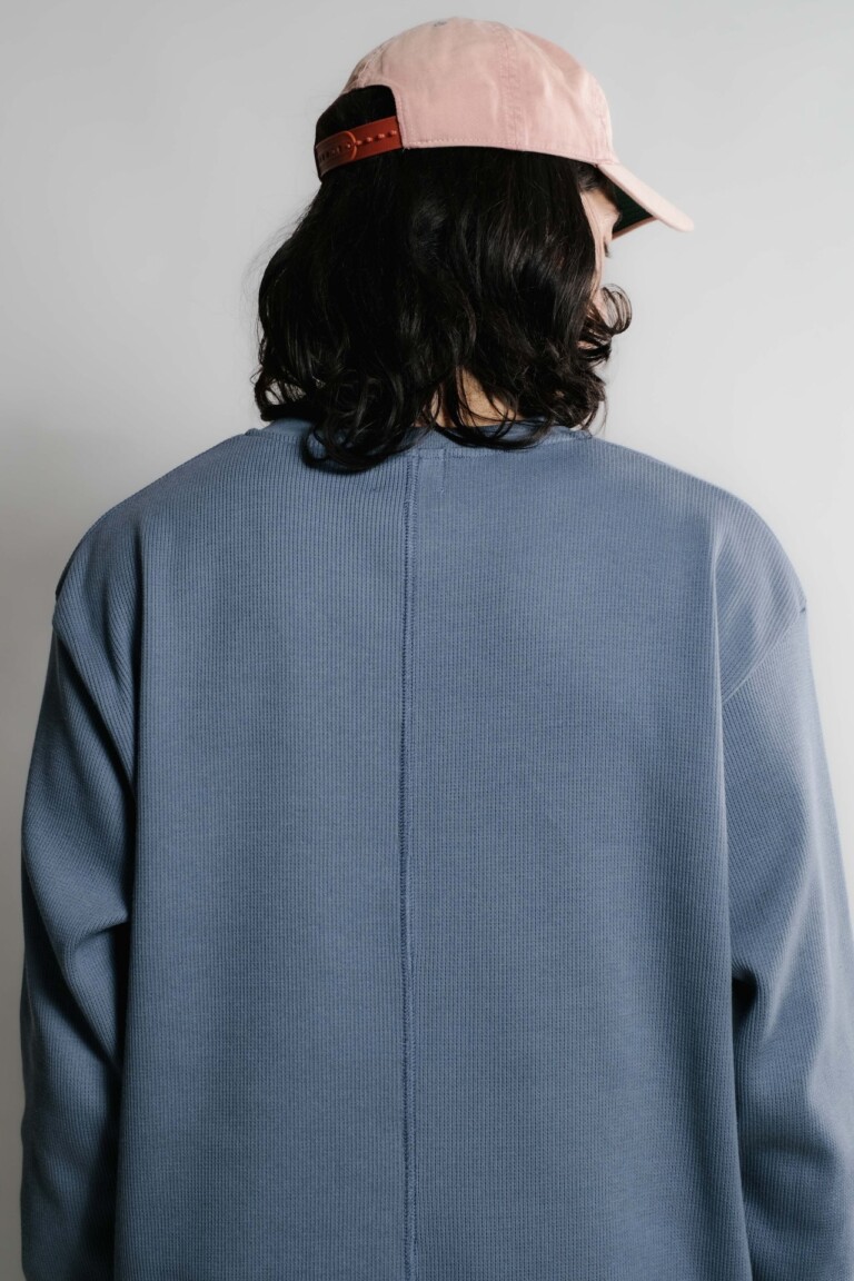 Nitto Knitwear - Vahé manches longues - Indigo – XXL
