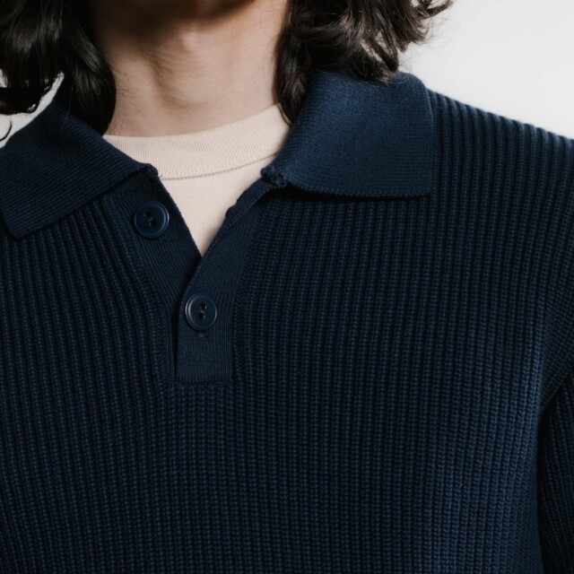 Nitto Knitwear - Djivan Polo - Marine