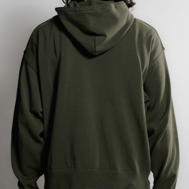 Nitto Knitwear - Pull Sevan Capuche - Kaki