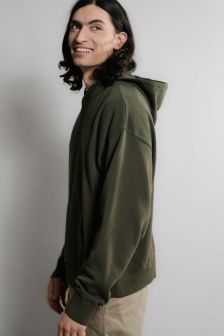 Nitto Knitwear - Pull Sevan Capuche – Kaki