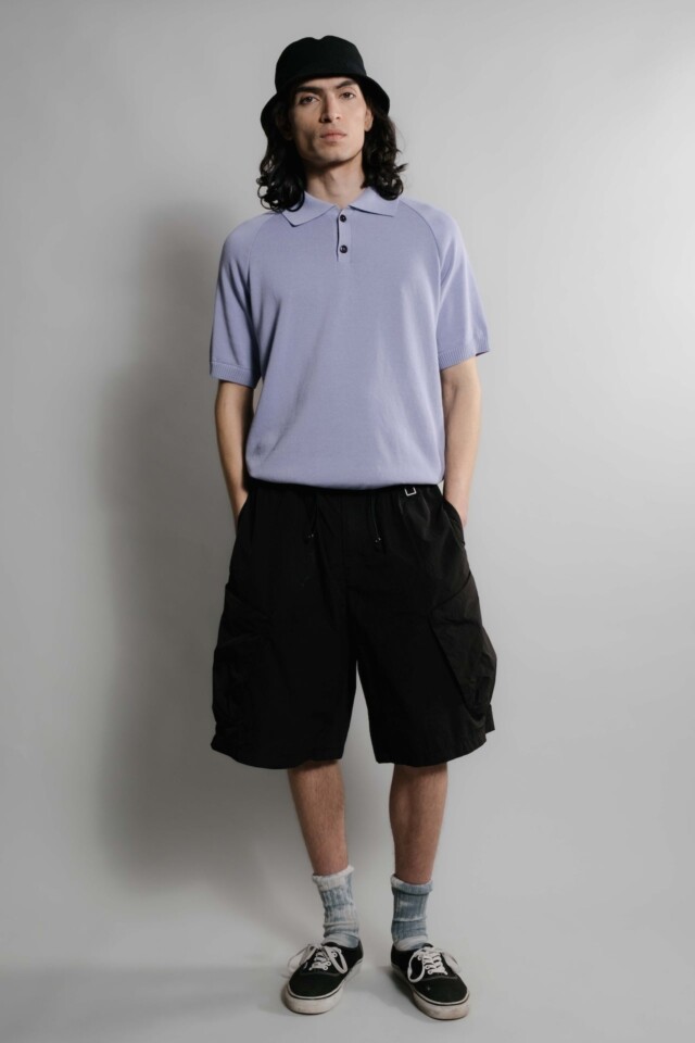 Nitto Knitwear - Sevan Polo - Violet