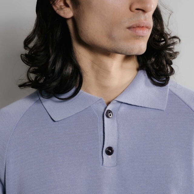 Nitto Knitwear - Sevan Polo - Violet