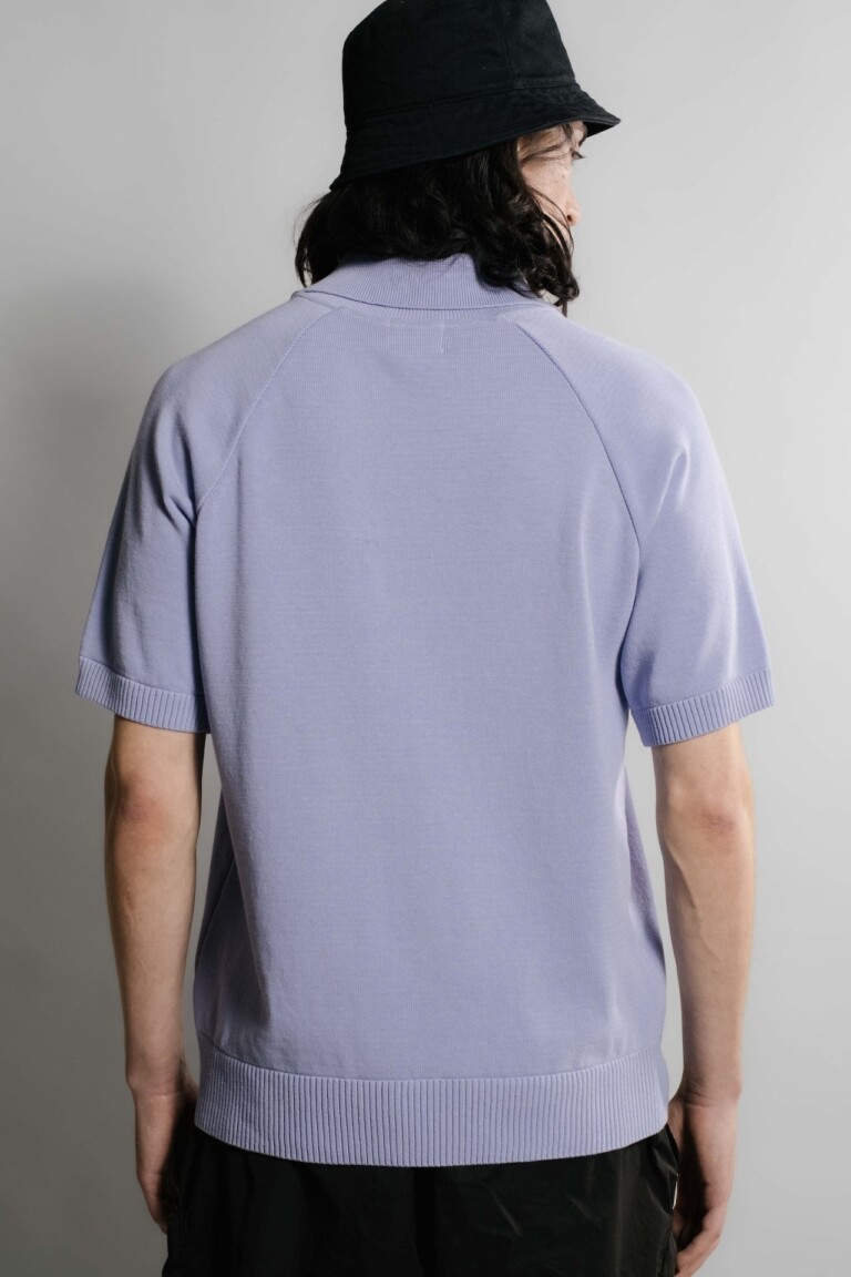 Nitto Knitwear - Sevan Polo - Violet – XL