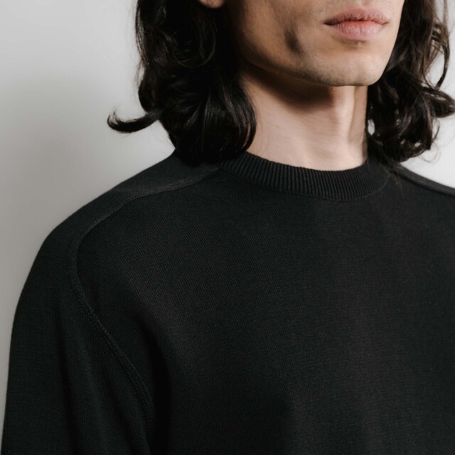 Nitto Knitwear - Pull Sevan Marteau - Noir