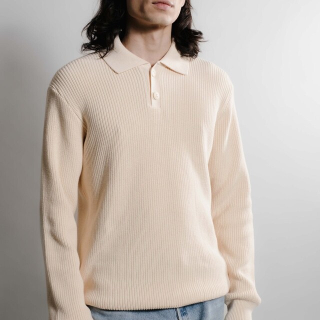 Nitto Knitwear - Djivan Polo - Naturel