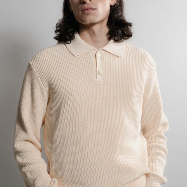 Nitto Knitwear - Djivan Polo - Naturel