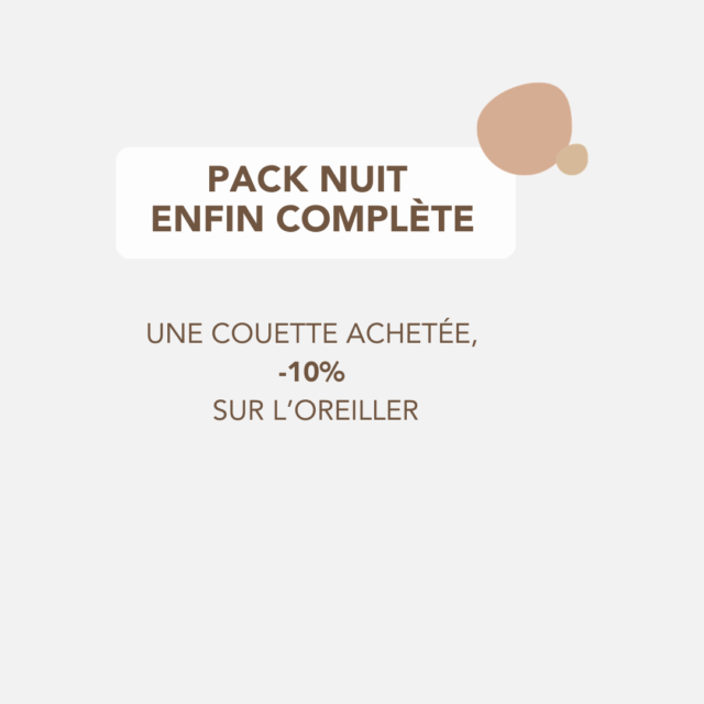 Loulenn - MALO ENFANT - Oreiller naturel en laine française