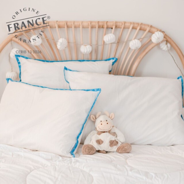 Loulenn - MALO ENFANT - Oreiller naturel en laine française