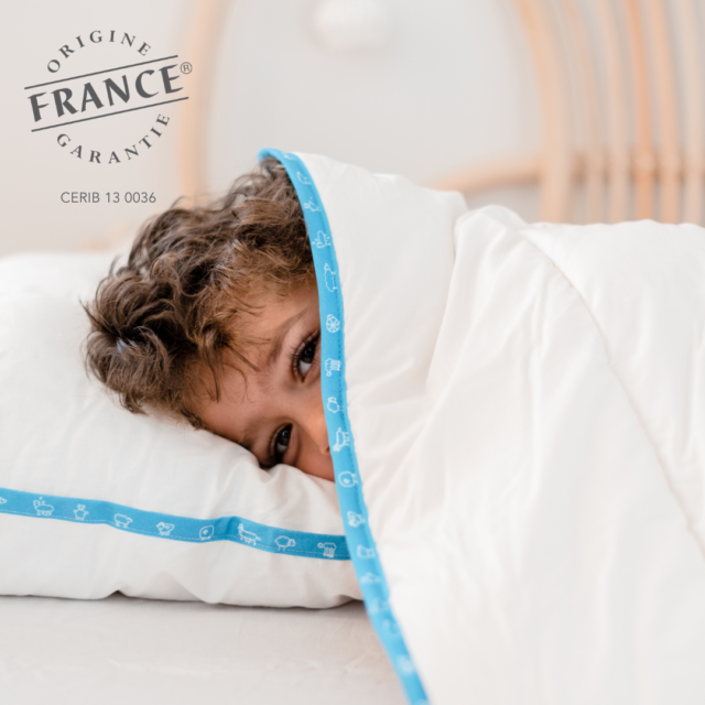 Loulenn - MALO ENFANT - Oreiller naturel en laine française