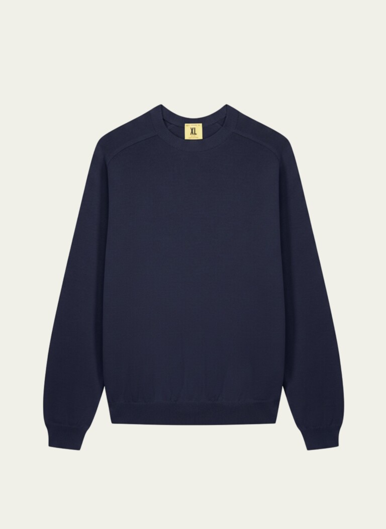 Nitto Knitwear - Pull Sevan Marteau - Marine – XL