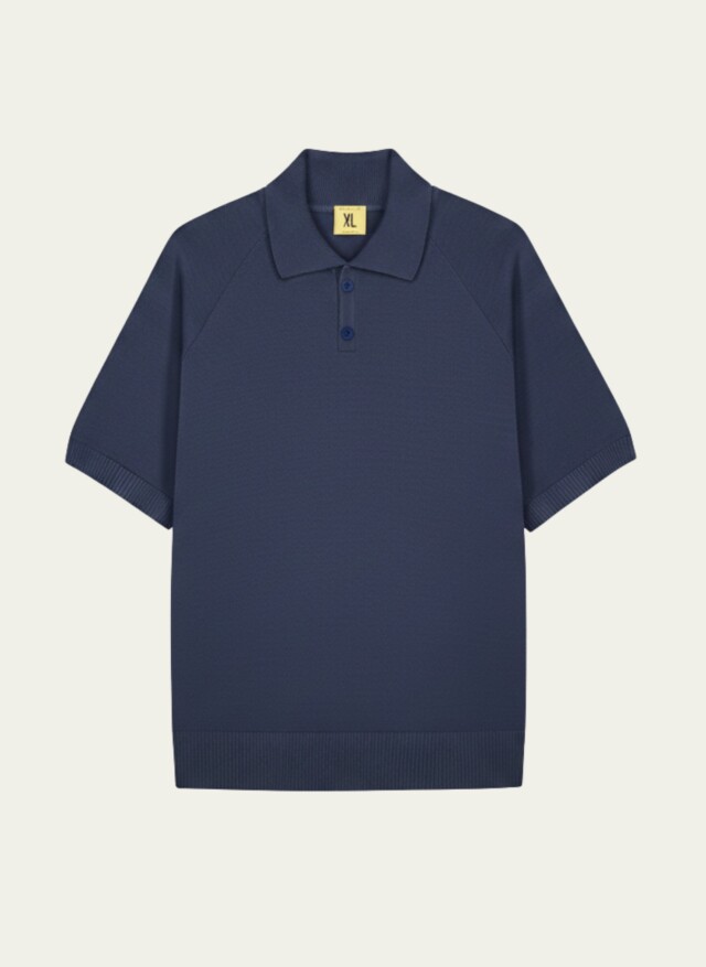 Nitto Knitwear - Sevan Polo - Marine