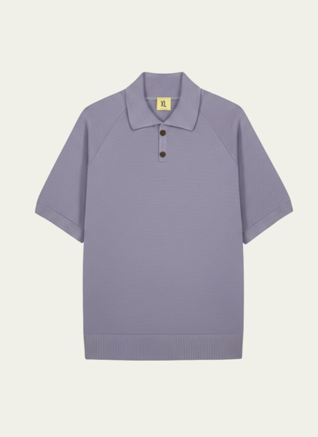 Nitto Knitwear - Sevan Polo - Violet