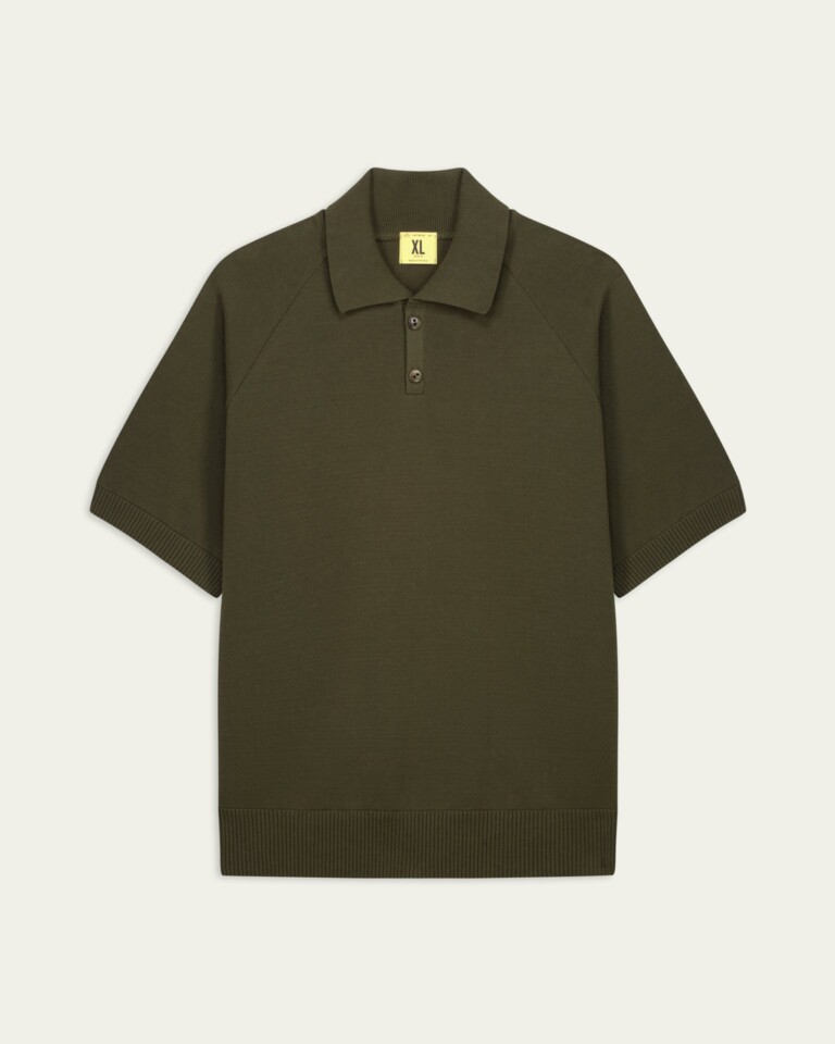 Nitto Knitwear - Sevan Polo - Kaki – L