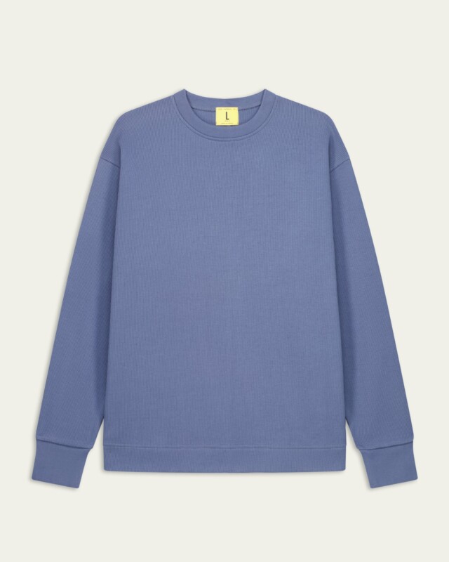 Nitto Knitwear - Vahé manches longues - Indigo