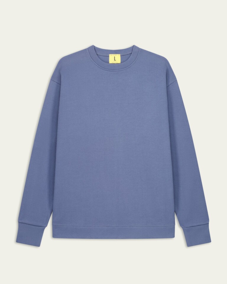 Nitto Knitwear - Vahé manches longues - Indigo – XXL