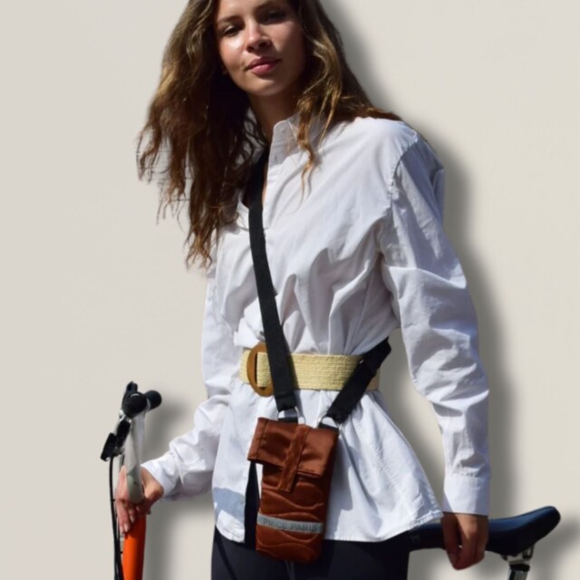 La Piece Paris Direct - Sacoche matelassée DIAGONAL