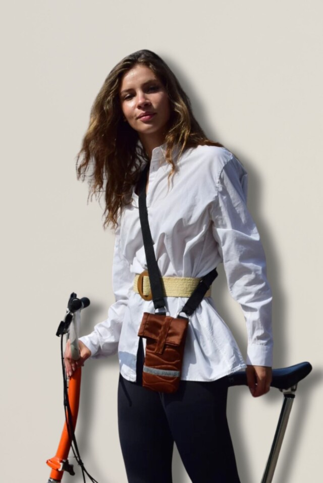 La Piece Paris Direct - Sacoche matelassée DIAGONAL