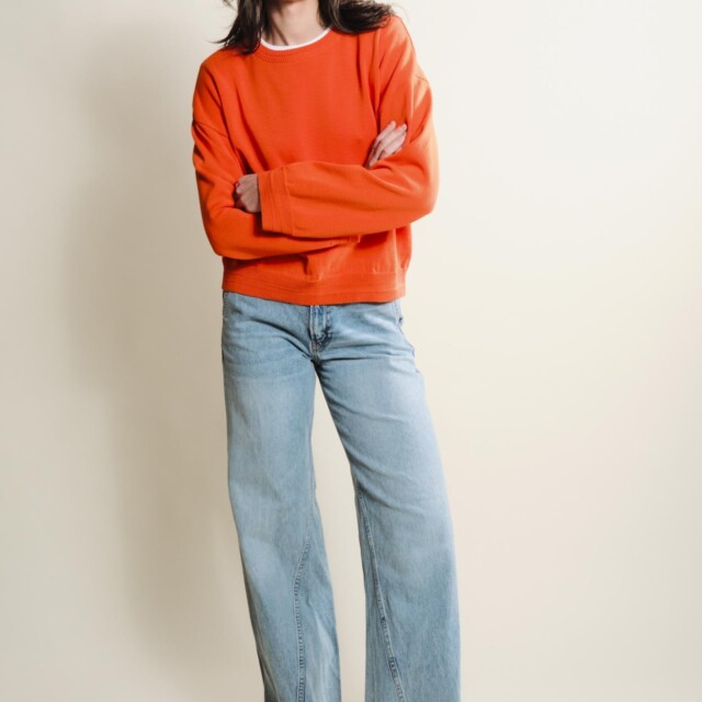 Tricots Jean Marc - Maille Loucine - Orange