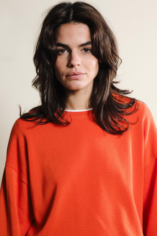 Tricots Jean Marc - Maille Loucine - Orange