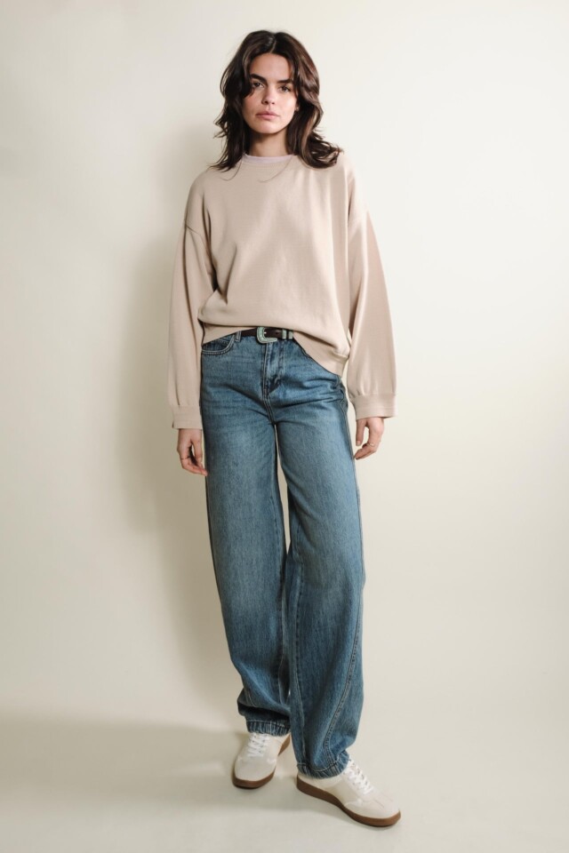 Tricots Jean Marc - Maille Loucine - Beige