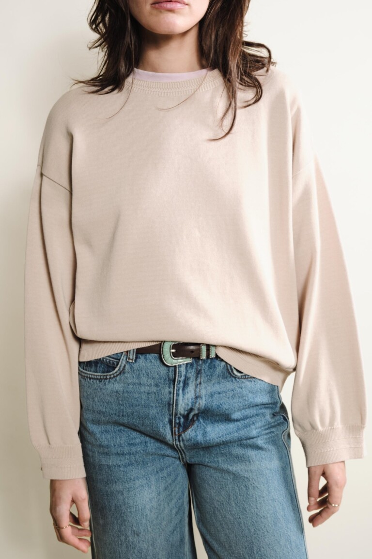 Tricots Jean Marc - Loucine manches longues - Beige – L