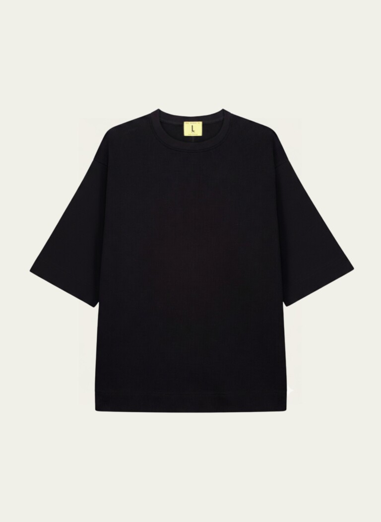 Nitto Knitwear - Vahé manches courtes - Noir – XXL