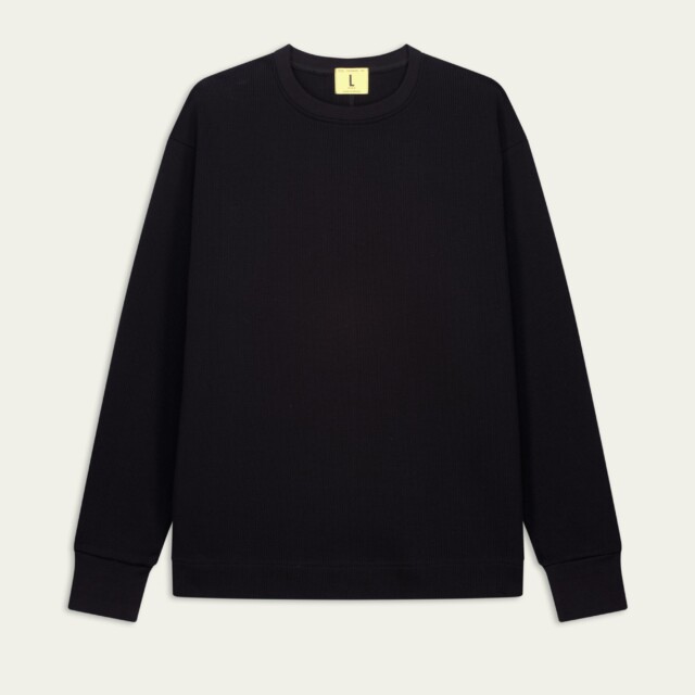 Nitto Knitwear - Vahé manches longues - Noir