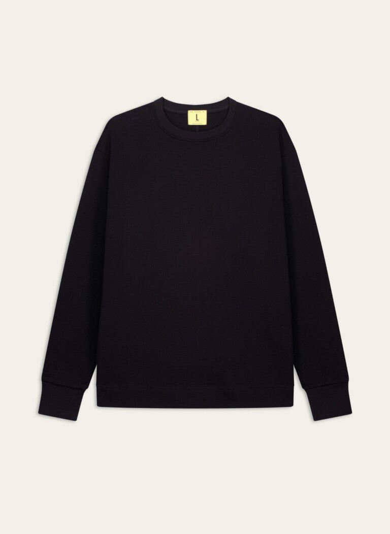 Nitto Knitwear - Vahé manches longues - Noir – XXL
