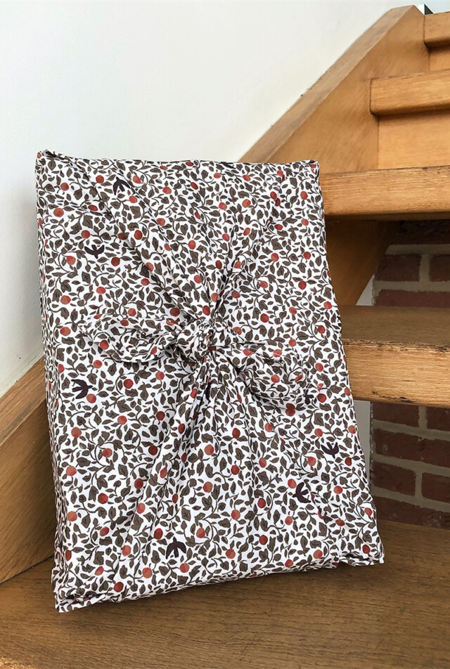 À Demain le linge français - Furoshiki en percale de coton Cîmes 80×80 c