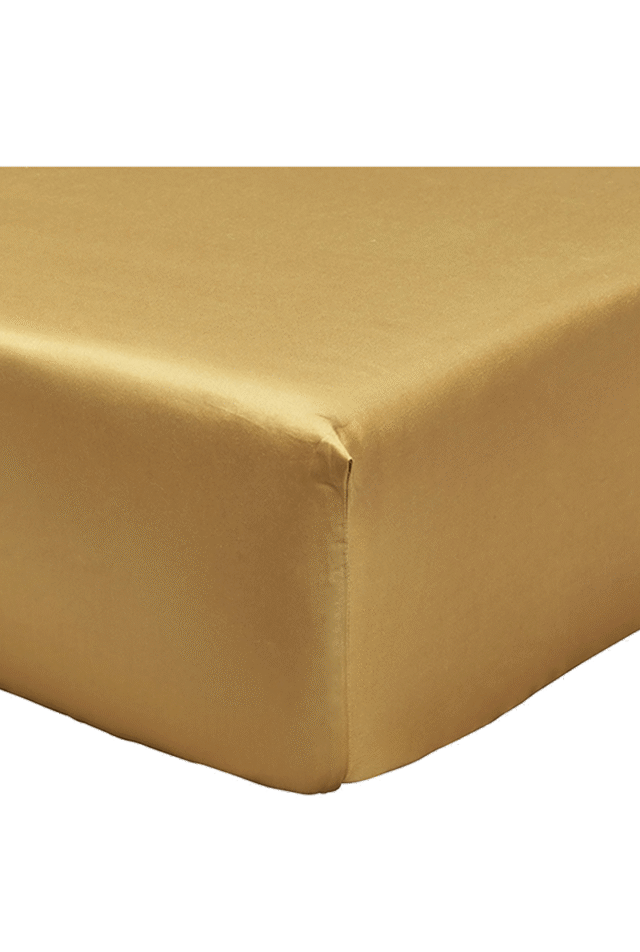 À Demain le linge français - Drap-housse uni en satin de coton