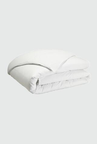 À Demain le linge français - Housse de couette unie en percale de coton