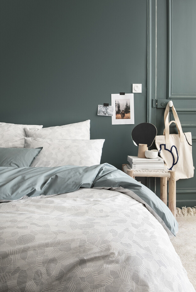 À Demain le linge français - Housse de couette en percale de coton