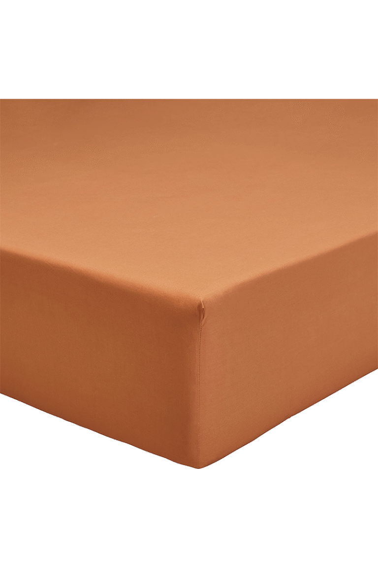 A demain - Drap-housse uni en percale de coton