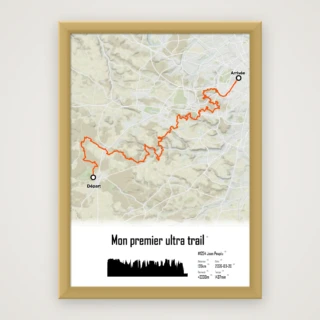The Post Trace - Affiche Ecotrail de Paris – 120km