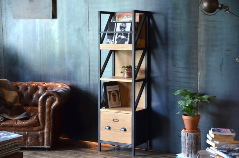 Micheli Design - Colonne rangement 200 vinyles ARTEMIS