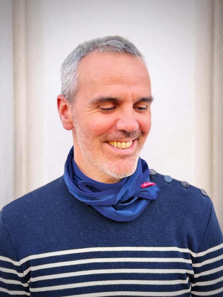 Atelier Velocidade - Bandana en laine mérinos – Noir