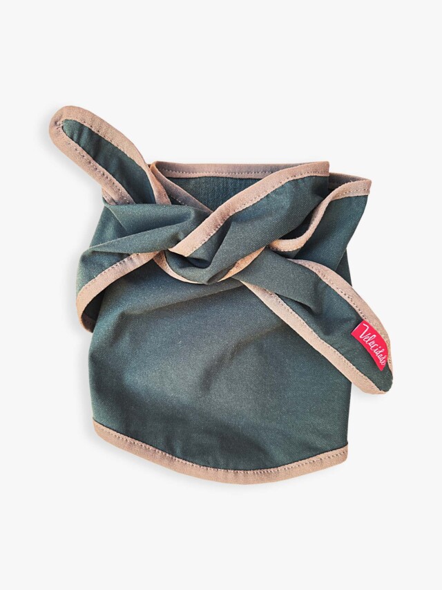 Atelier Velocidade - Bandana en laine mérinos – Noir